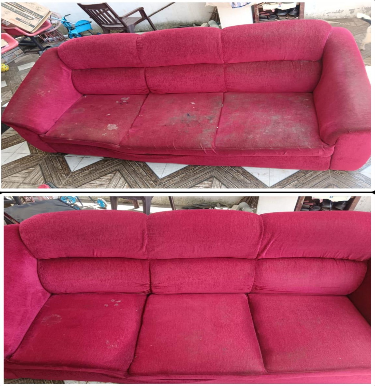 Before & After Cleaning