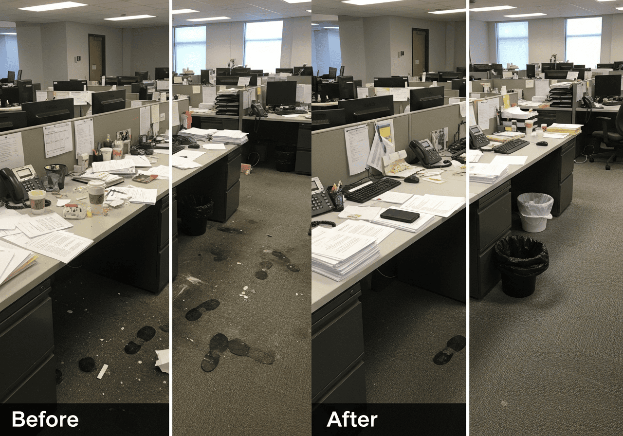 Corporate cleaning services before after cleaning (2)